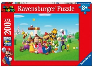 PUZZLE XXL 200 SUPER MARIO, RAVENSBURGER