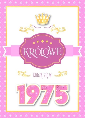 Karnet urodziny 50