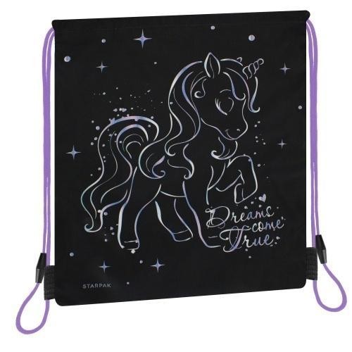 Worek na buty Unicorn czarny