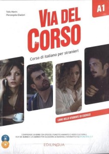 VIA DEL CORSO A1 PODRĘCZNIK + 2CD + DVD EDILINGUA