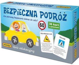 QUIZ BEZPIECZNA PODRÓŻ, ADAMIGO