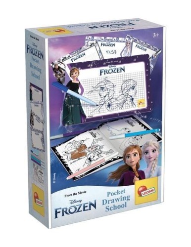 Kompaktowa szkoła rysowania Frozen, Lisciani