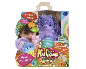 KULISIE - PLUSZ INTERAKTYWNY FIOLETOWY JEŻYK, EPEE