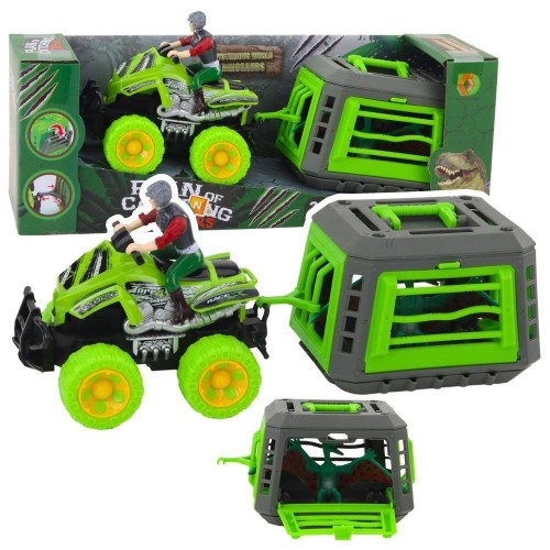 Quad z kierowcą klatka z dinozaurem Pterodaktyl
