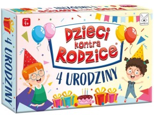 DZIECI KONTRA RODZICE. URODZINY 4+, KANGUR