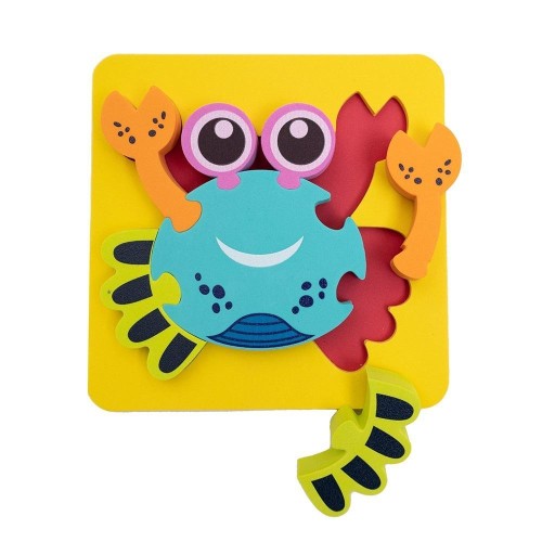 Puzzle piankowe - krab, Askato