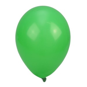 BALONY PASTELOWE JEDNOKOLOROWE ZIELONE 24CM 10SZT