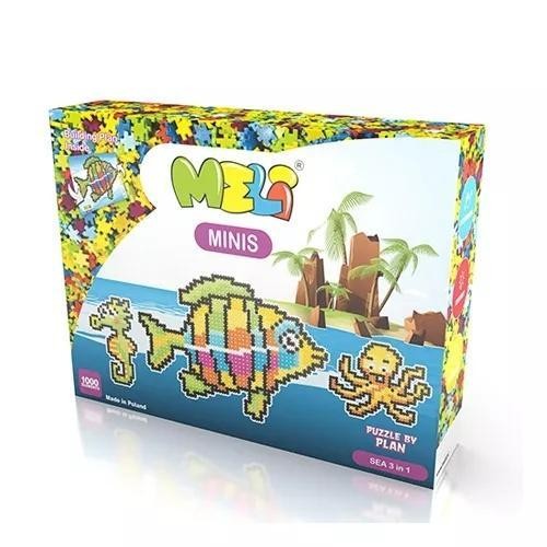 Klocki Meli Minis Sea 3w1, Meli