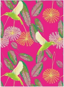 KARNET B6 Z KOPERTĄ HUMMINGBIRDS