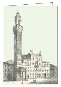 KARNET Z KOPERTĄ ITW 012 SIENA PIAZZA DEL CAMPO