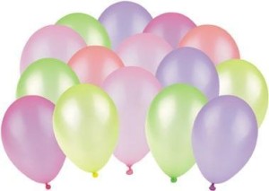 BALONY NEONOWE 24CM 15SZT