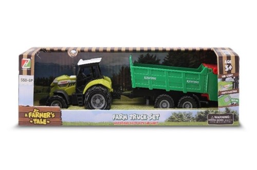 Mini farma Traktor z przyczepą, Artyk