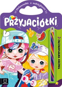 MALOWANKA Z NAKLEJKAMI PRZYJACIÓŁKI