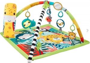 FISHER PRICE MATA EDUKACYJNA 3W1 LAS TROPIKALNY