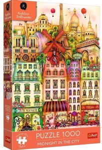 PUZZLE 1000 O PÓŁNOCY W PARYŻU TREFL, TREFL