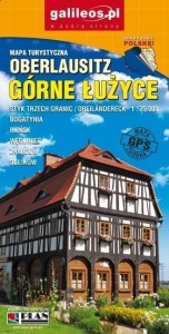 MAPA TURYSTYCZNA - GÓRNE ŁUŻYCE 1:75 000