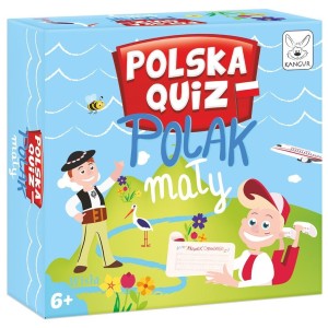 POLSKA QUIZ POLAK MAŁY 6+, KANGUR