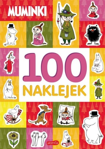 Muminki. 100 naklejek, praca zbiorowa