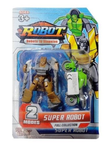Robot + motocykl, SWEDE