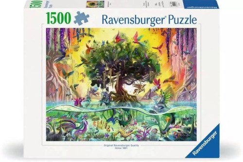 Puzzle 1500 Morskie Jednorożce, Ravensburger