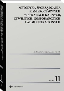 METODYKA SPORZĄDZANIA PISM PROCESOWYCH...