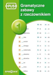 GRAMATYCZNE ZABAWY Z RZECZOWNIKIEM 1