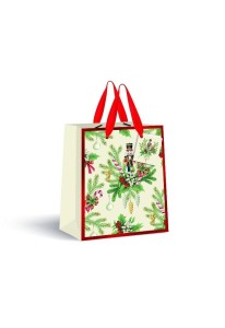TOREBKA PREZENTOWA 26,5X33X13CM CREAM BN