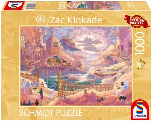 Puzzle PQ 1000 Królestwo niebieskie, Schmidt
