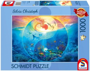 PUZZLE PQ 1000 W KRAINIE MORSKICH ZWIERZĄT