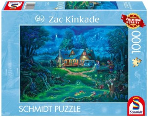 PUZZLE PQ 1000 NAWIEDZONY DOM, SCHMIDT