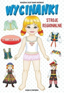 WYCINANKI. STROJE REGIONALNE Z NAKLEJKAMI