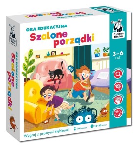 KAPITAN NAUKA. GRA EDUKACYJNA SZALONE PORZĄDKI