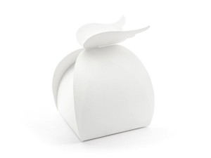 PUDEŁKA SKRZYDŁA BIAŁY 8,5X14,5X8,5CM 10SZT