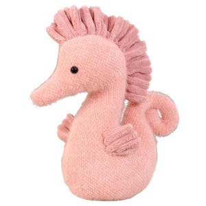 MASKOTKA KONIK WODNY RÓŻOWY 25CM, LEANTOYS