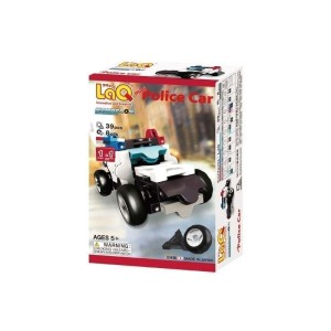 KLOCKI EDUKACYJNE MINI POLICE CAR, LAQ