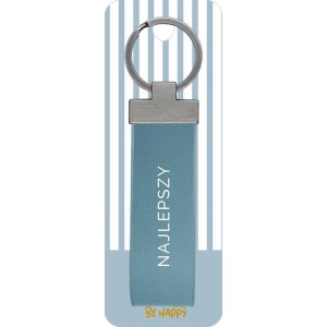 BRELOK PREZENTOWY NAJLEPSZY, BE-HAPPY GIFTS