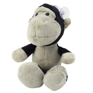 MASKOTKA PRZYTULANKA MAŁPKA 16CM, LEANTOYS