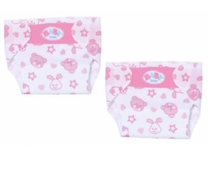 BABY BORN - PIELUSZKI 36CM 2PAK, ZAPF