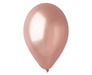 BALONY METALICZNE CZERWONE 33CM 50SZT