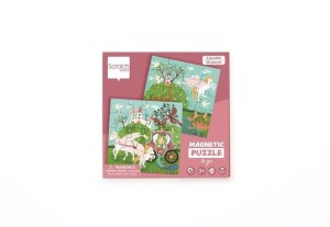 PUZZLE MAGNETYCZNE 20X2 + KSIĄŻKA KSIĘŻNICZKI