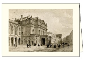 KARNET Z KOPERTĄ ITW 013 MILANO TEATRO ALLA SCALA