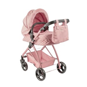 WÓZEK MODERN MAMI 2W1 DLA LALKI 46CM, ASI