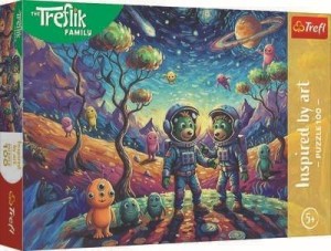 PUZZLE 100 KOSMICZNE FANTAZJE, TREFL