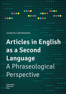 ARTICLES IN ENGLISH AS A SECOND LANGUAGE