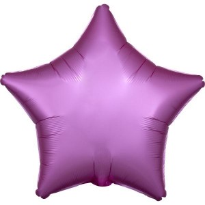 BALON FOLIOWY LUSTRE FLAMINGO GWIAZDA LUZEM 43CM