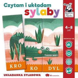 KAPITAN NAUKA. CZYTAM I UKŁADAM SYLABY. UKŁADANKA
