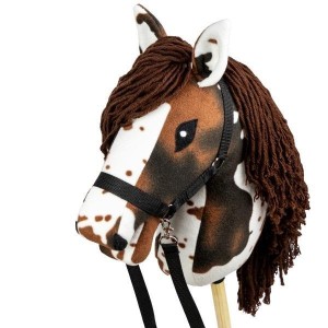 HOBBY HORSE SKIPPI. KOŃ NA KIJU GNIADO-SROKATY