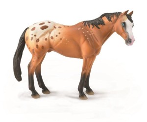 KOŃ APPALOOSA WAŁACH JASNOBRĄZOWY, COLLECTA
