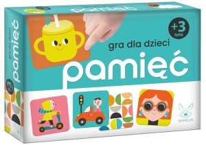 GRA DLA DZIECI. PAMIĘĆ 3+, KANGUR