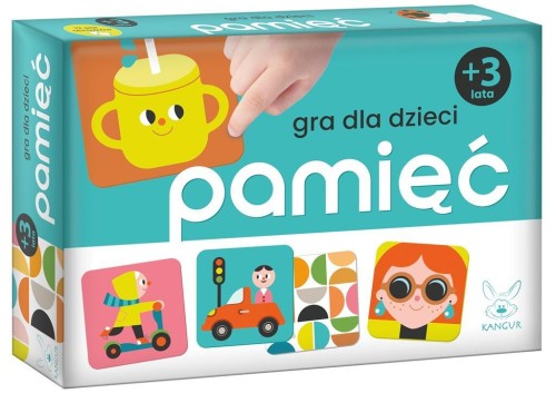 Gra dla dzieci. Pamięć 3+, Kangur